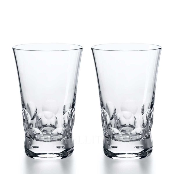baccarat beluga set two crystal highballs