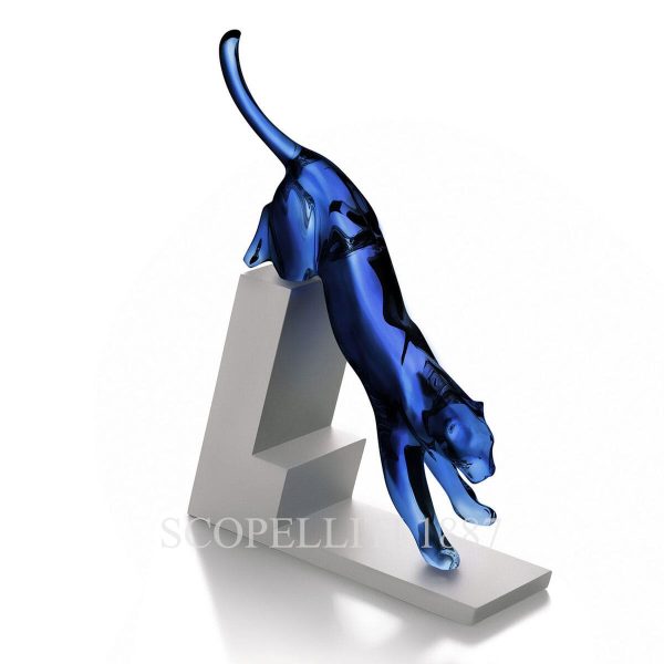 baccarat panther the leap blue midnight
