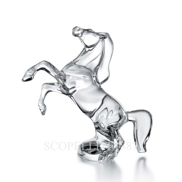 baccarat rearing horse sculpture