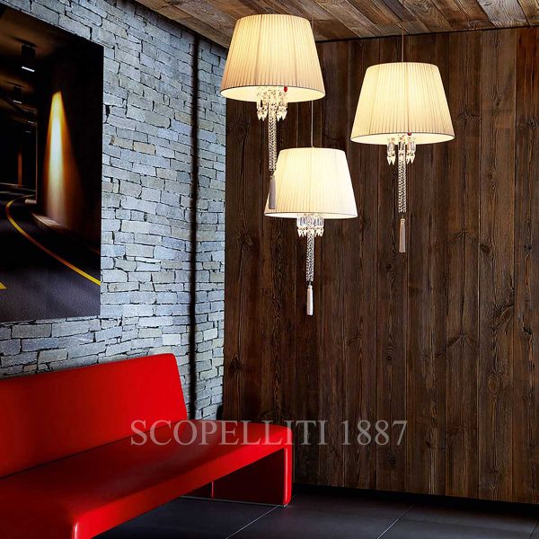 baccarat torch ceiling lamp white