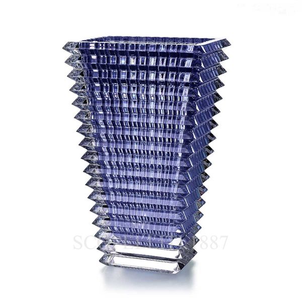baccarat eye vase blue large