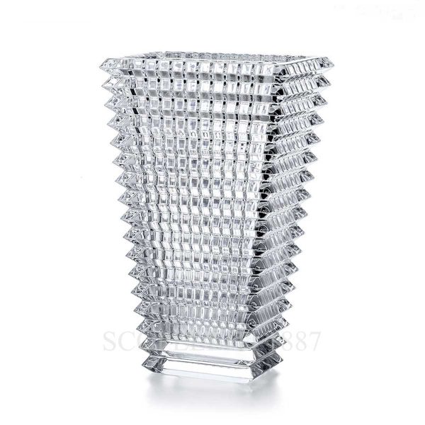 baccarat eye vase large clear crystal