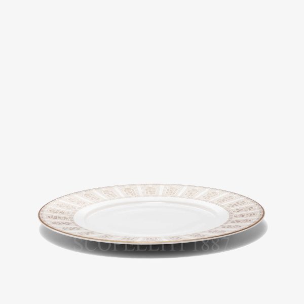 baccarat dessert plate arcadia gold