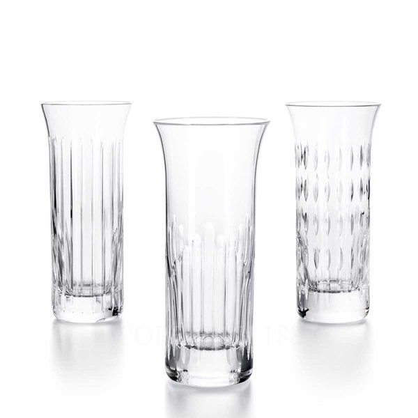 baccarat crystal bud vases flora