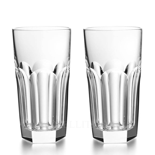 baccarat highball harcourt 1841 set of 2