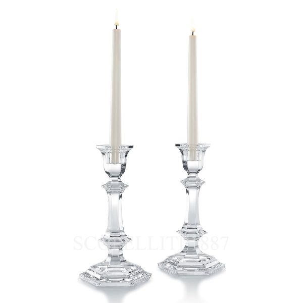 baccarat harcourt candleholder set