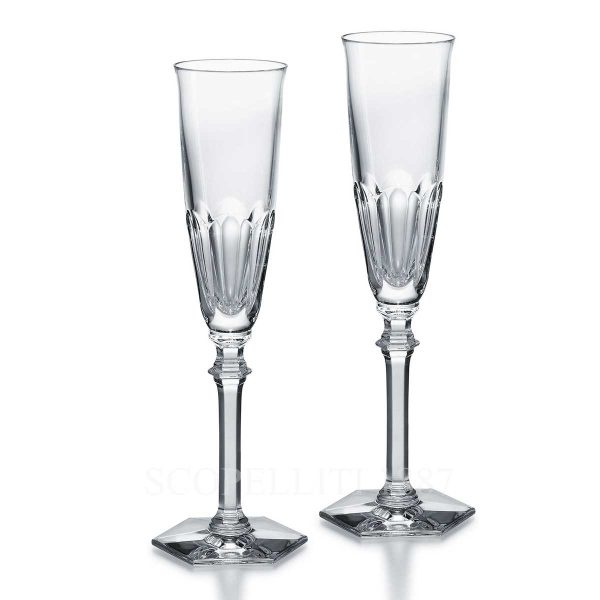 baccarat gift set 2 flutes harcourt eve clear