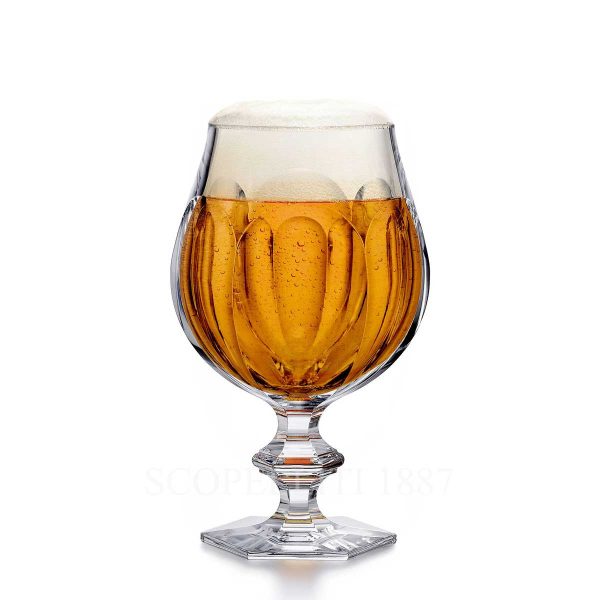 baccarat harcourt proost crystal beer glass