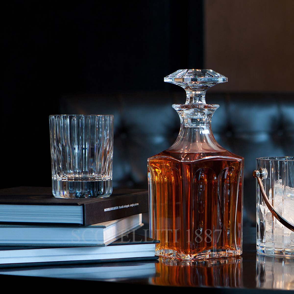 baccarat harcourt 1841 whisky decanter