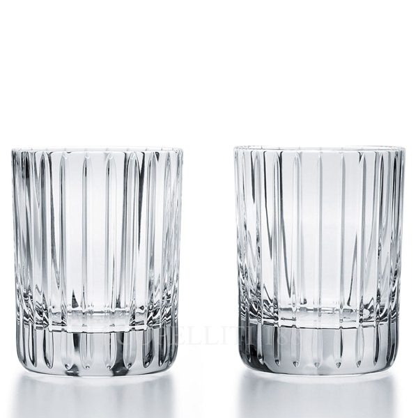 baccarat harmonie set two crystal tumblers xl
