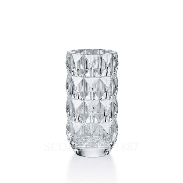 baccarat louxor small round crystal vase