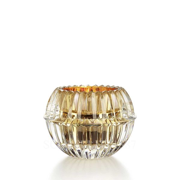 baccarat crystal gold mille nuits votive
