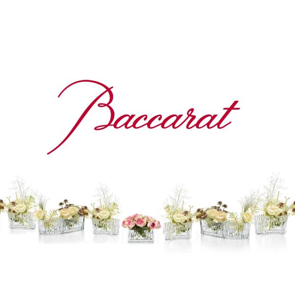 baccarat mille nuits crystal centerpiece infinite extra large