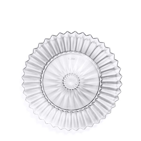 baccarat mille nuits crystal plate medium