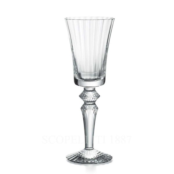 baccarat mille nuits crystal red wine glass