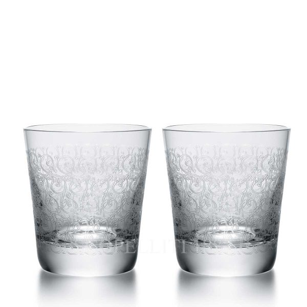 baccarat rohan set two tumblers