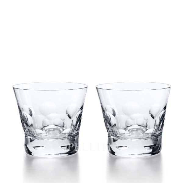 baccarat beluga set two crystal tumblers medium