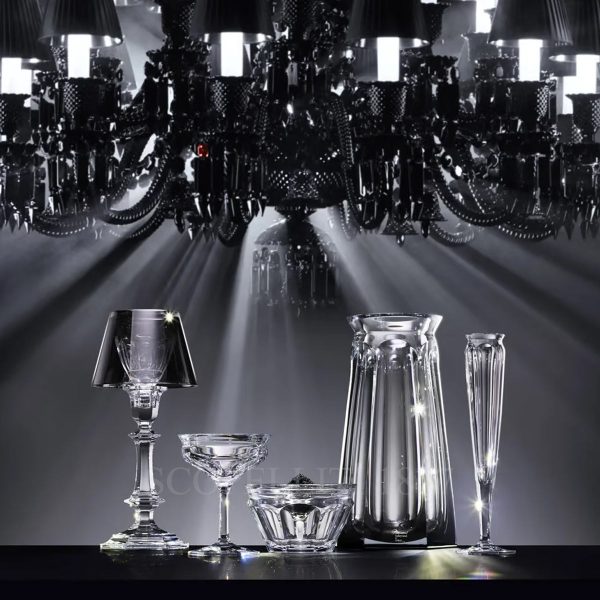 baccarat talleyrand vase black philippe starck