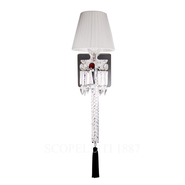 baccarat torch wall sconce 1 light