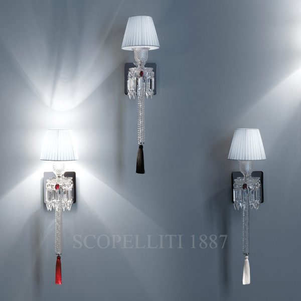 baccarat torch wall sconce 1 light