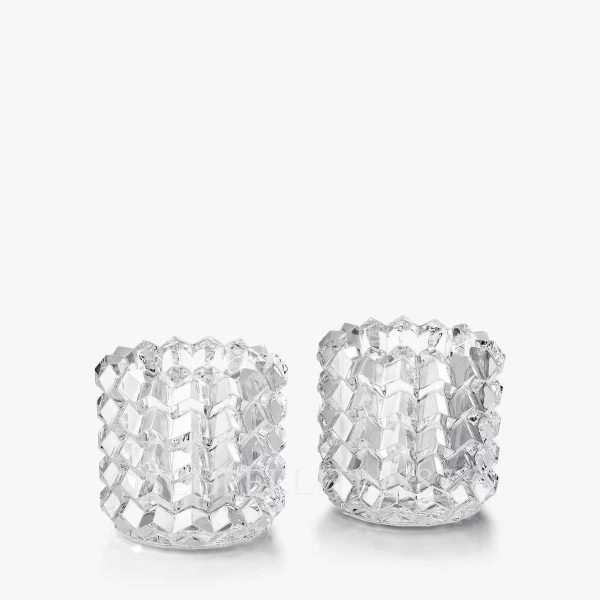baccarat eye II clear votive set designed by nicolas triboulot
