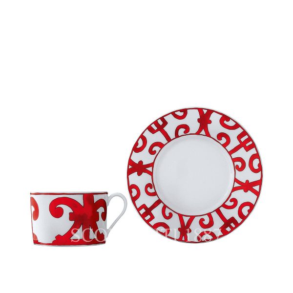 hermes balcon du guadalquivir breakfast cup and saucer