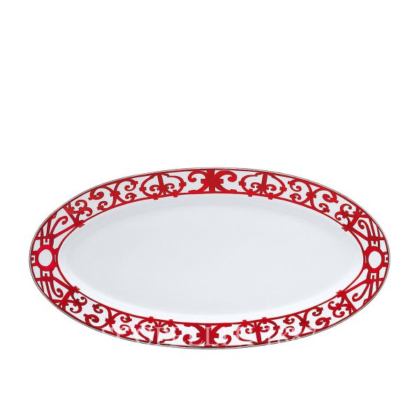 hermes balcon du guadalquivir porcelain oval platter
