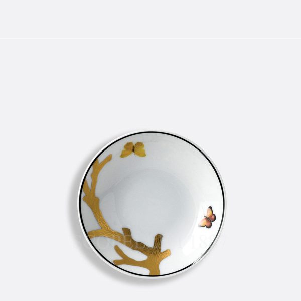 bernardaud aux oiseaux small dish in limoges porcelain with hand-painted bird motifs
