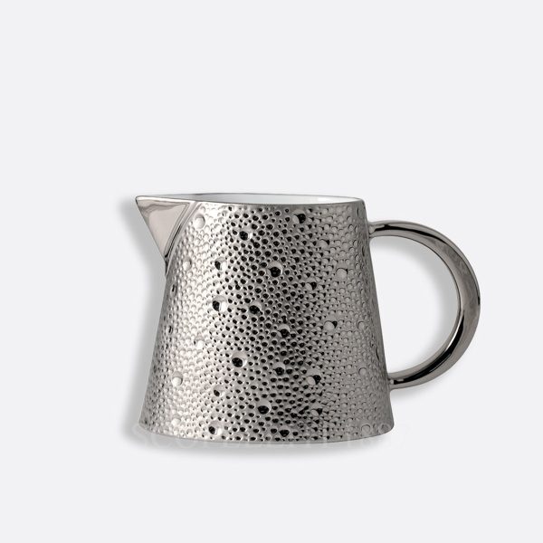 bernardaud creamer ecume platine