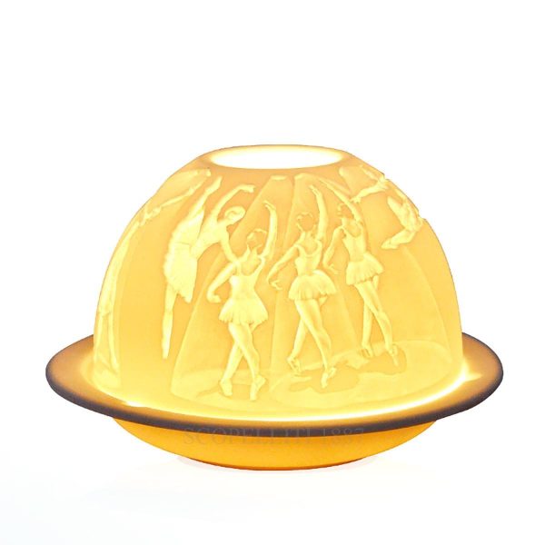 bernardaud designer dance votivelight bisque porcelain