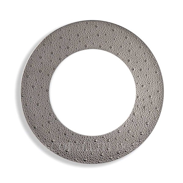 bernardaud ecume platinum dinner plate