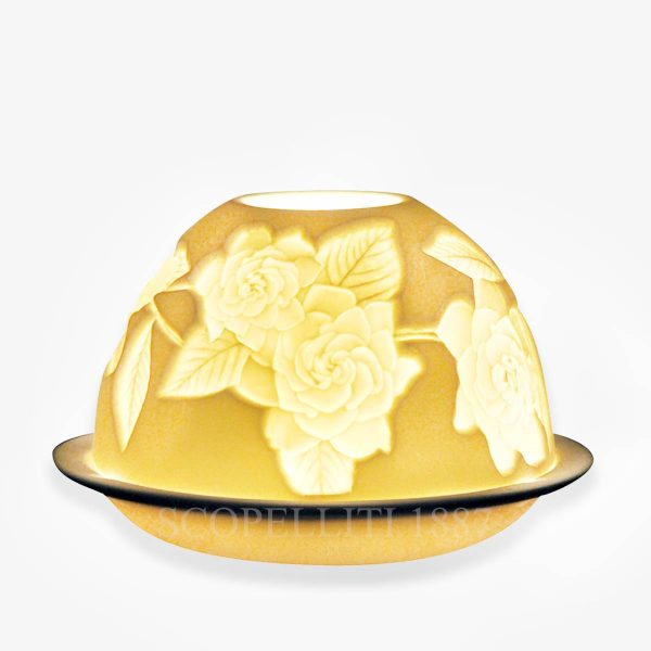 bernardaud gardenia blossoms votivelight