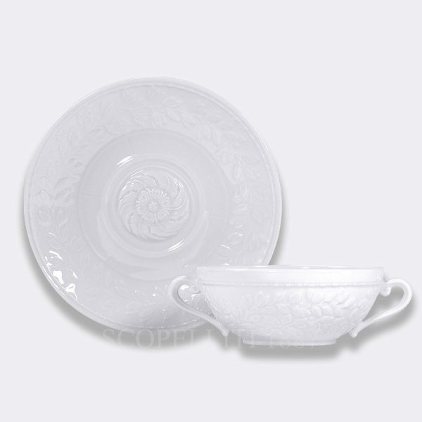 beranrdaud cream soup cup and saucer