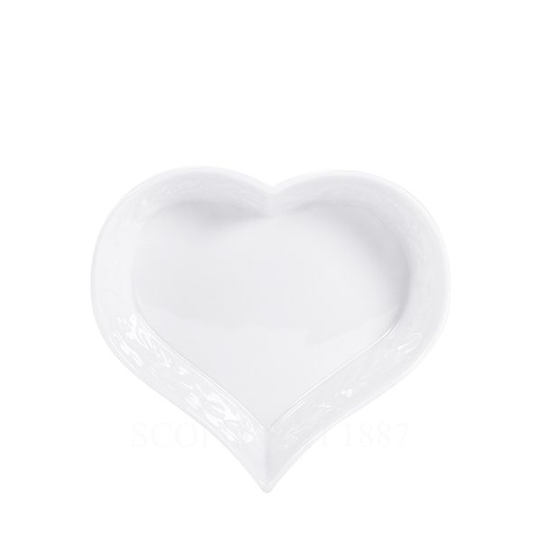 bernardaud louvre heart dish