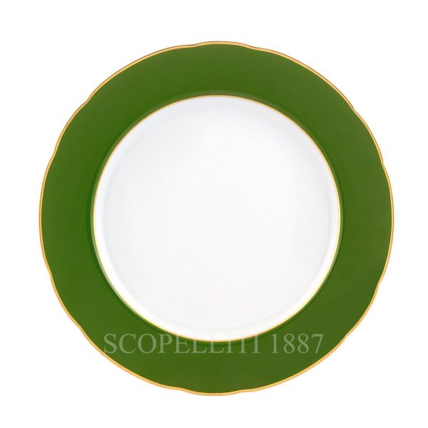 bernardaudmarie antoinette green charger presentation plate