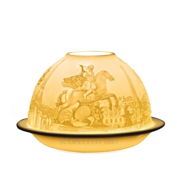 bernardaud designer paris monuments votivelight bisque porcelain