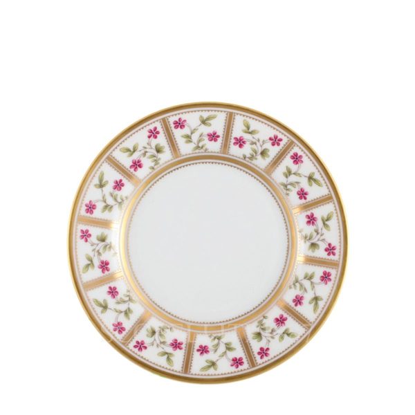 bernardaud roseraie bread butter plate