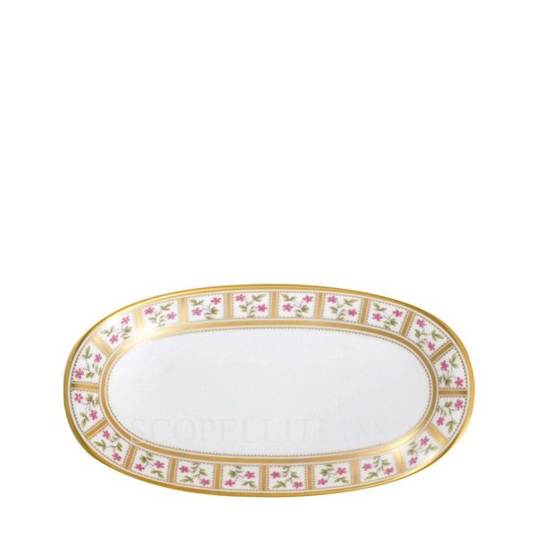 bernardaud roseraie relish dish