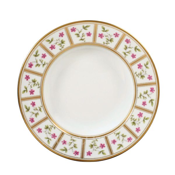 bernardaud roseraie rim soup bowl