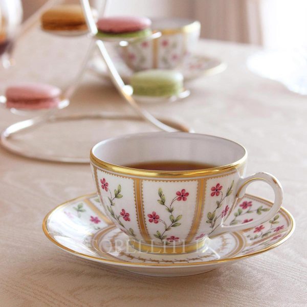 bernardaud roseraie tea cup