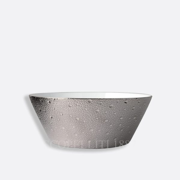 bernardaud salad bowl 20 cm ecume platine