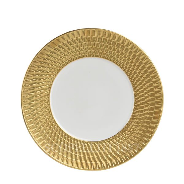 bernardaud twist gold salad plate