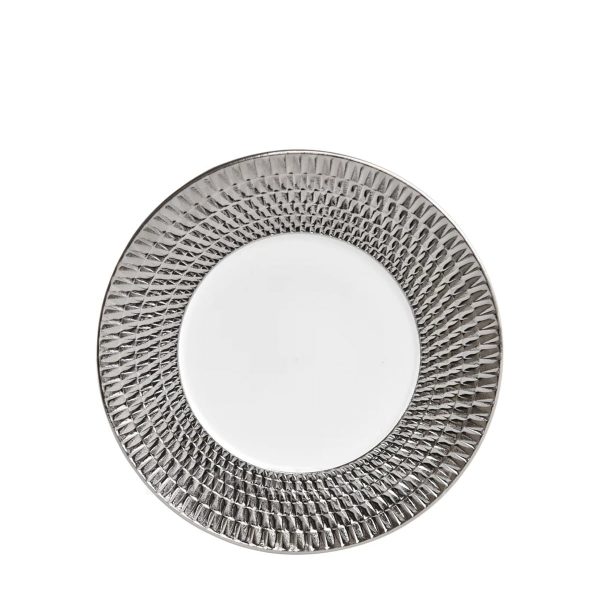 bernardaud twist platinum bread butter plate