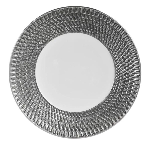 bernardaud twist platinum presentation plate