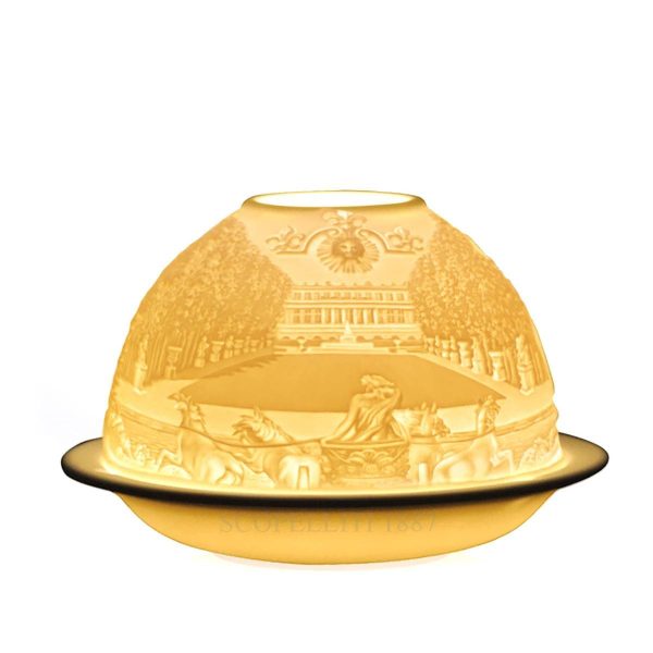 bernardaud designer versailles votivelight bisque porcelain