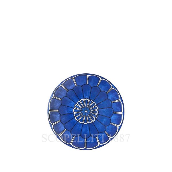 hermes bread and butter plate bleus d'ailleurs
