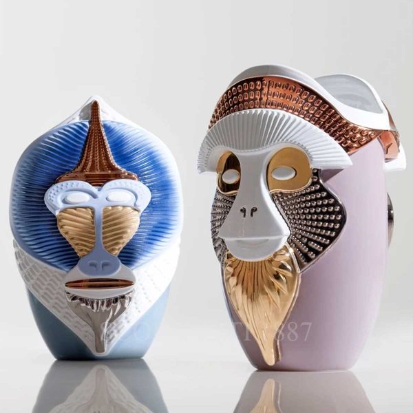 bosa brazza vase pink white