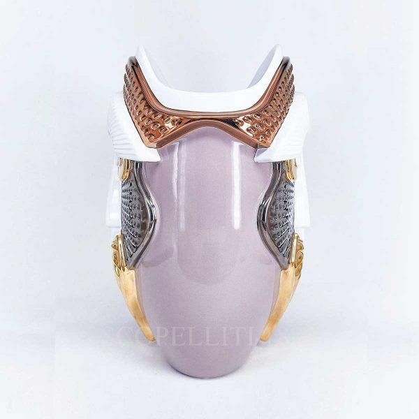 bosa brazza vase pink white primates collection