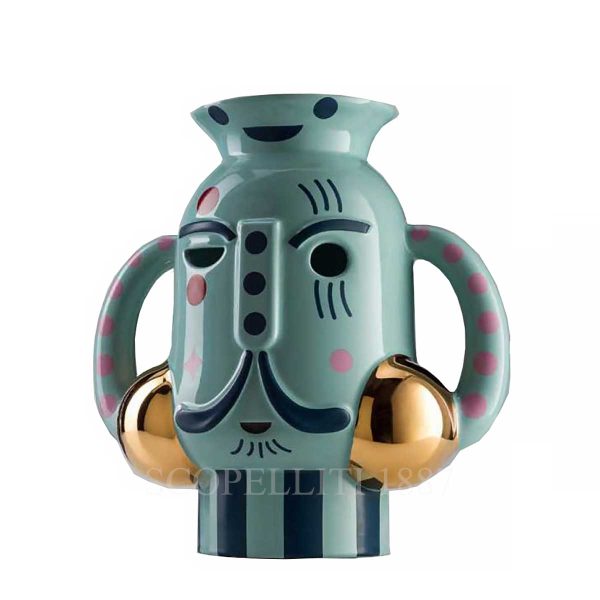 bosa king vase vintage green baile collection