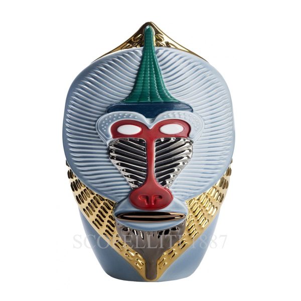 bosa mandrillus sugar paper red vase